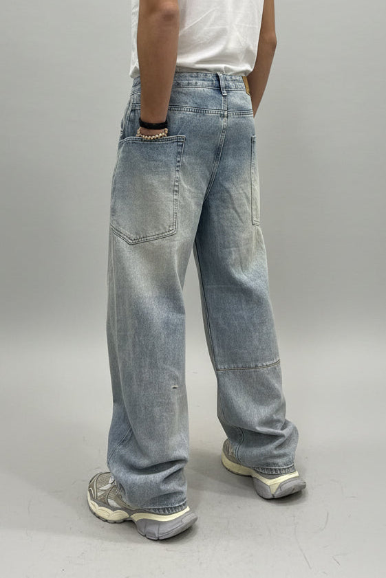 Jeans BaloonFit con bolsillo grande